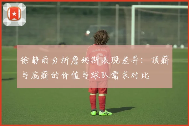 徐静雨分析詹姆斯表现差异：顶薪与底薪的价值与球队需求对比